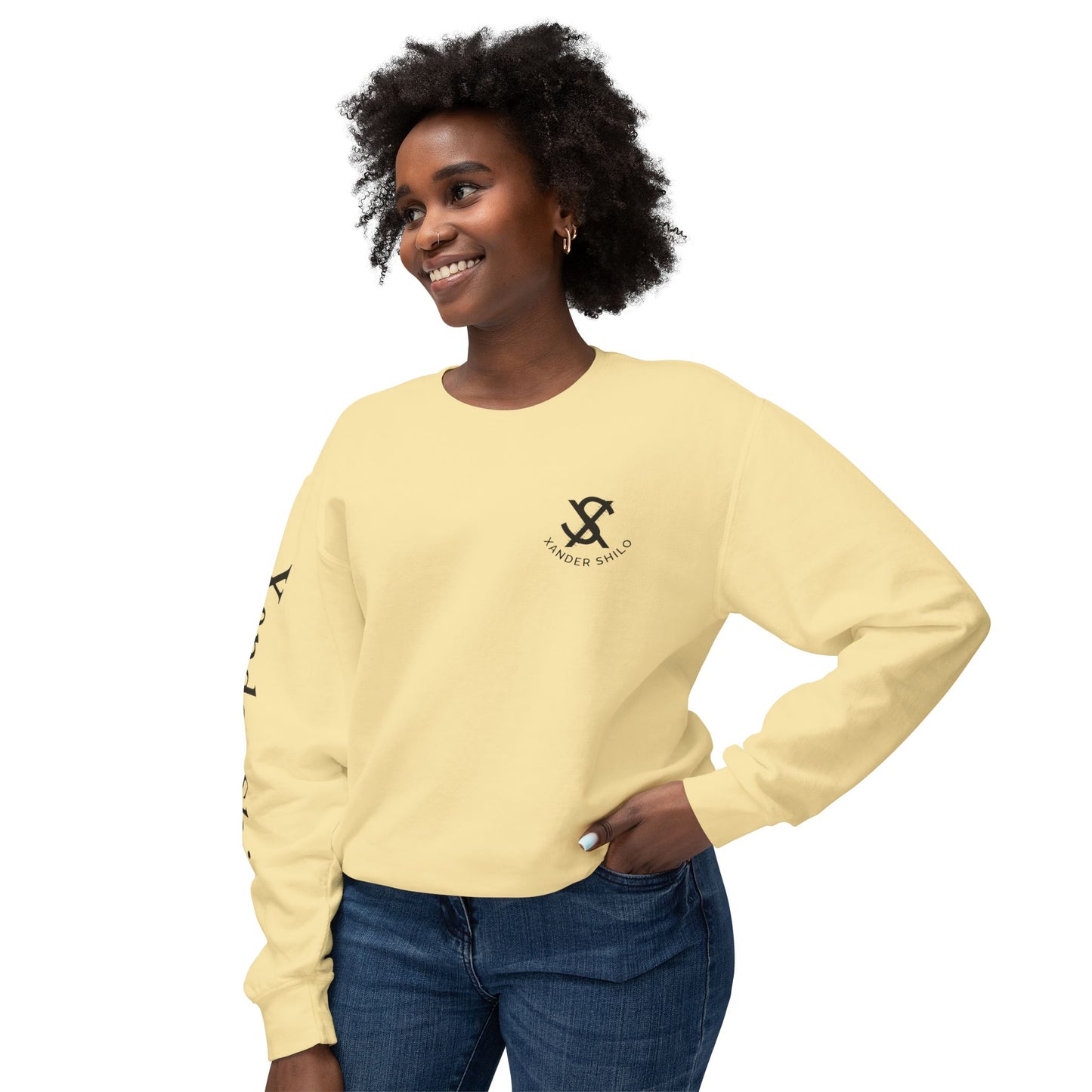 Lightweight Crewneck Sweatshirt XS Unisex Clothing Apparel