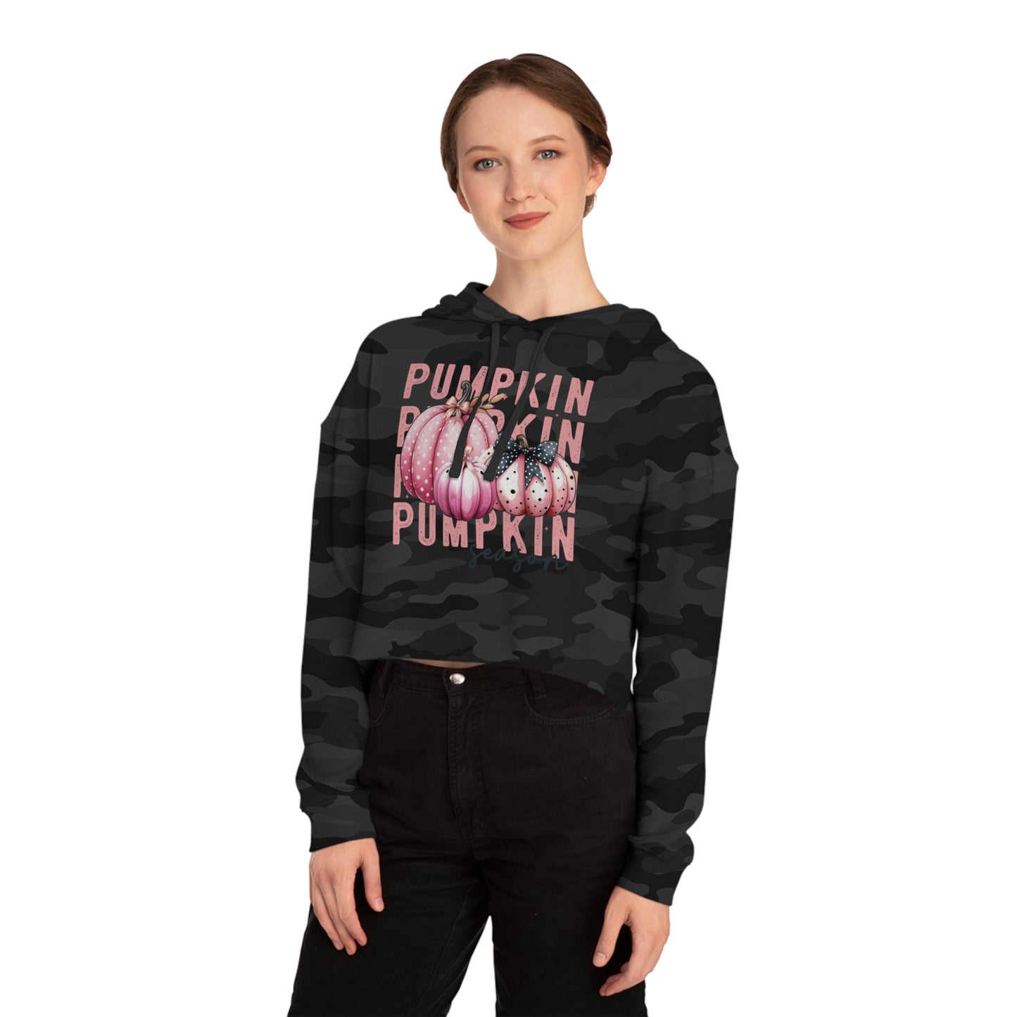 Pumpkin Season Cropped Hoodie