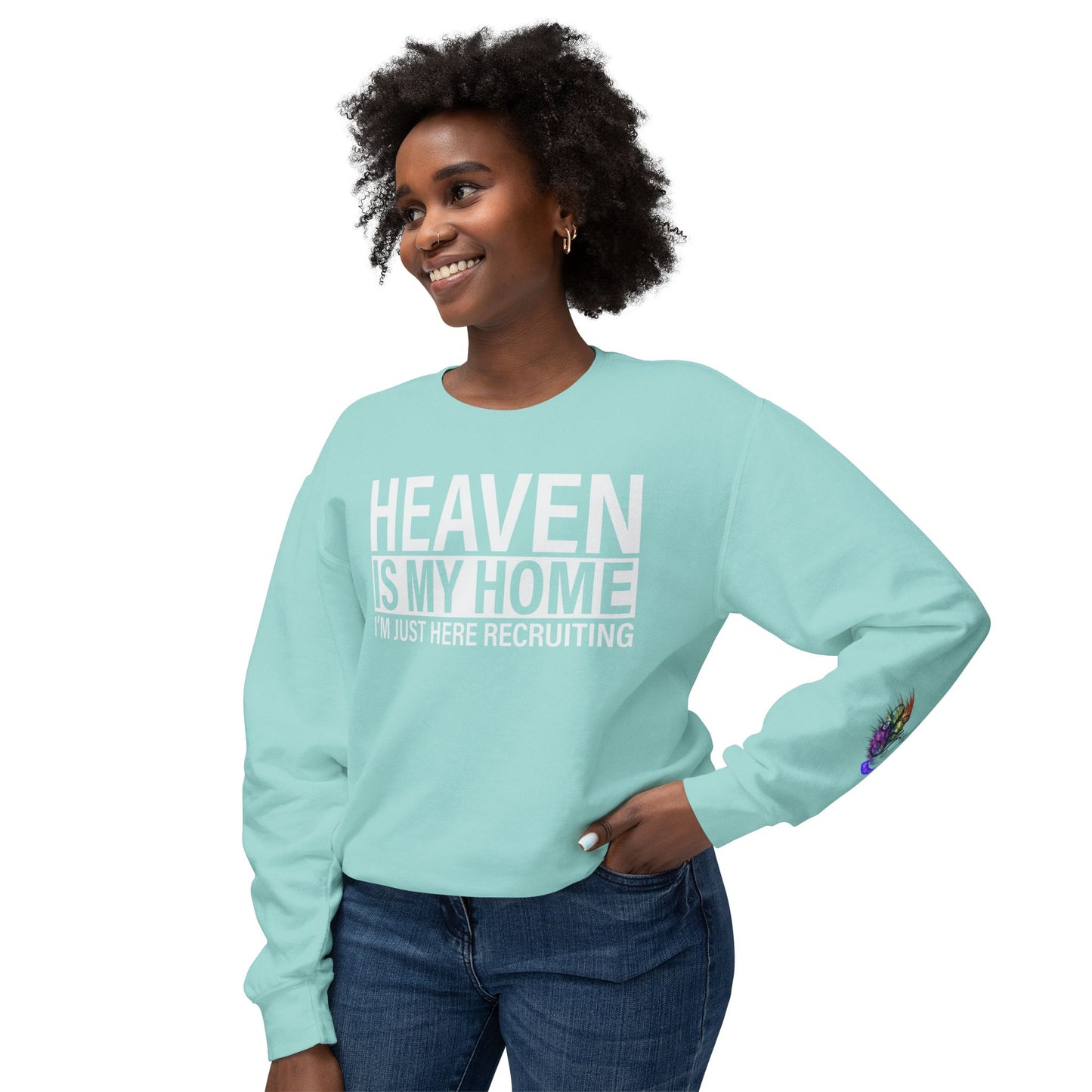 Heaven is My Home Sweatshirt - Lightweight Crewneck