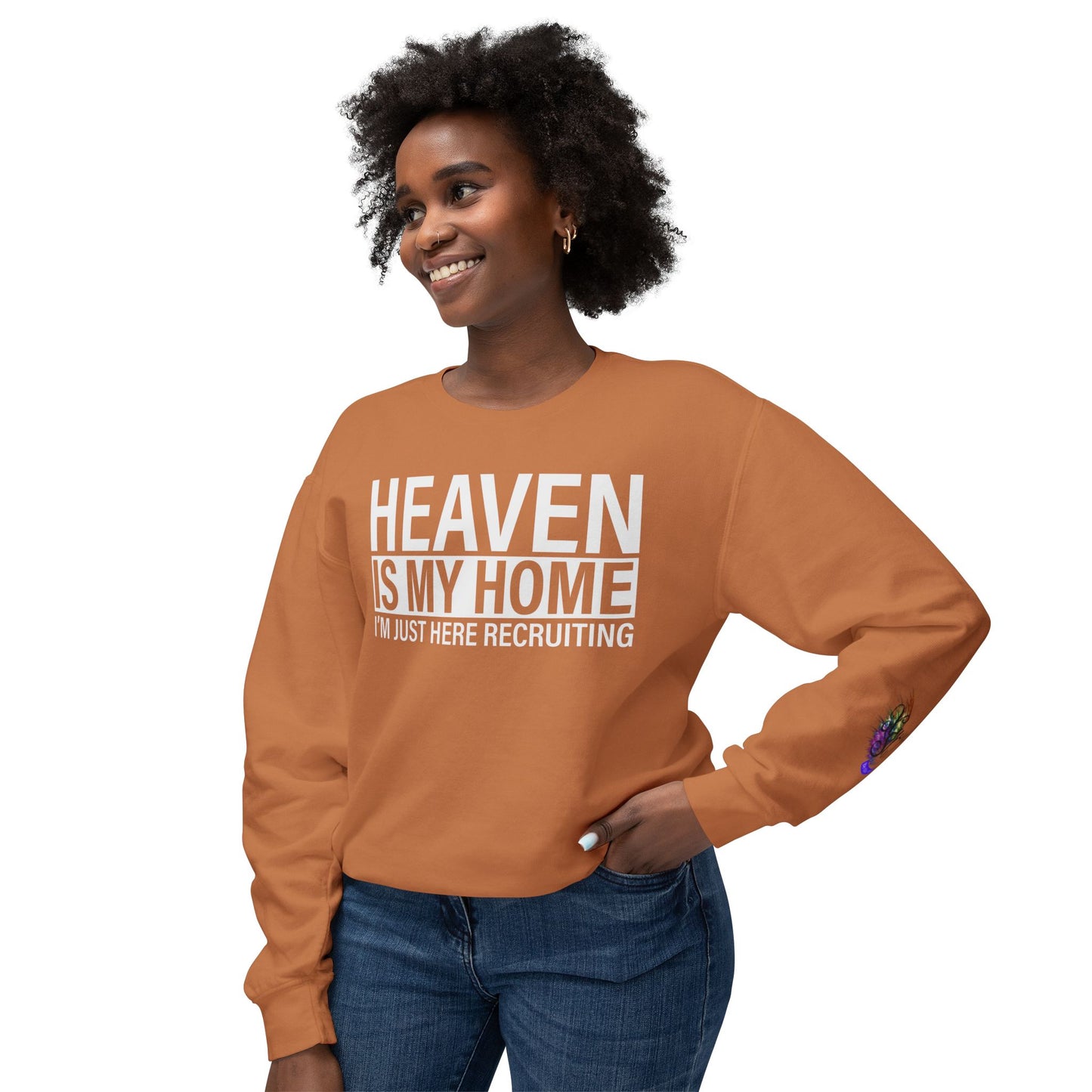 Heaven is My Home Sweatshirt - Lightweight Crewneck