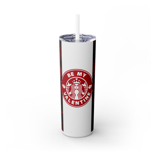 Valentine Starbucks Custom  Tumbler with Straw, 20oz