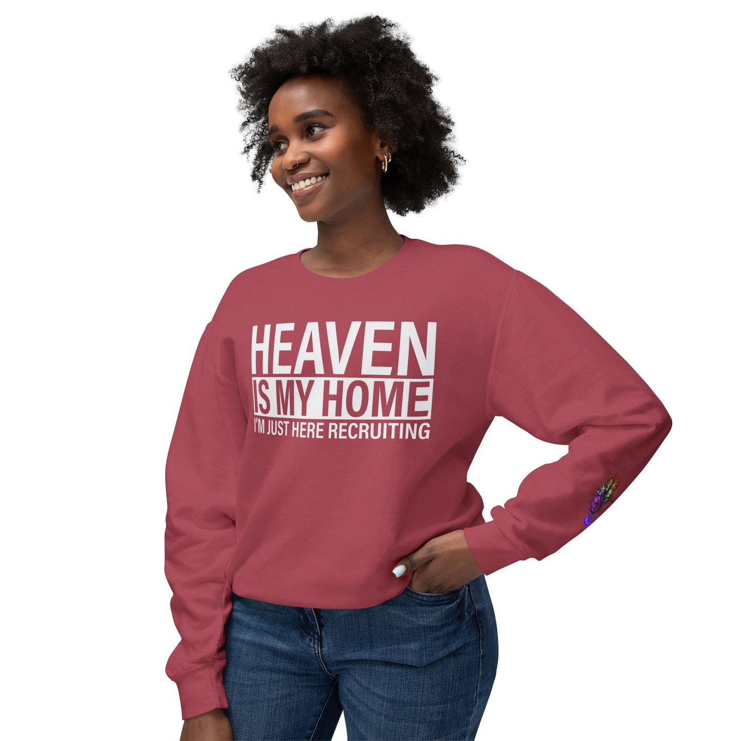 Heaven is My Home Sweatshirt - Lightweight Crewneck